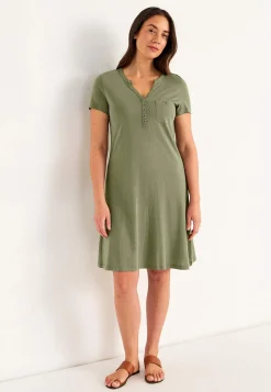 Härligt mjuk trikåklänning Klänningar & Kjolar|Plus Size