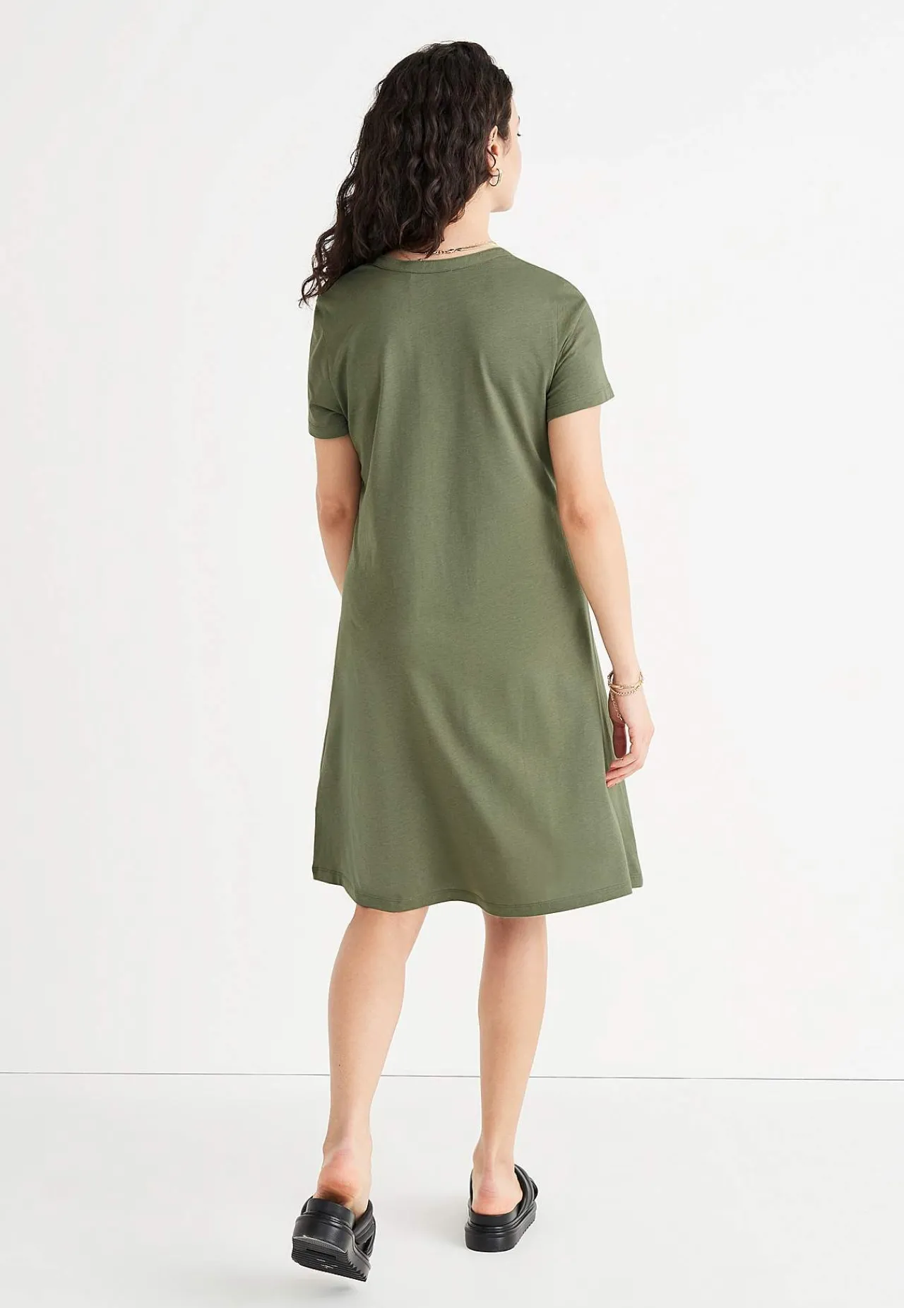 Härligt mjuk trikåklänning Klänningar & Kjolar|Plus Size