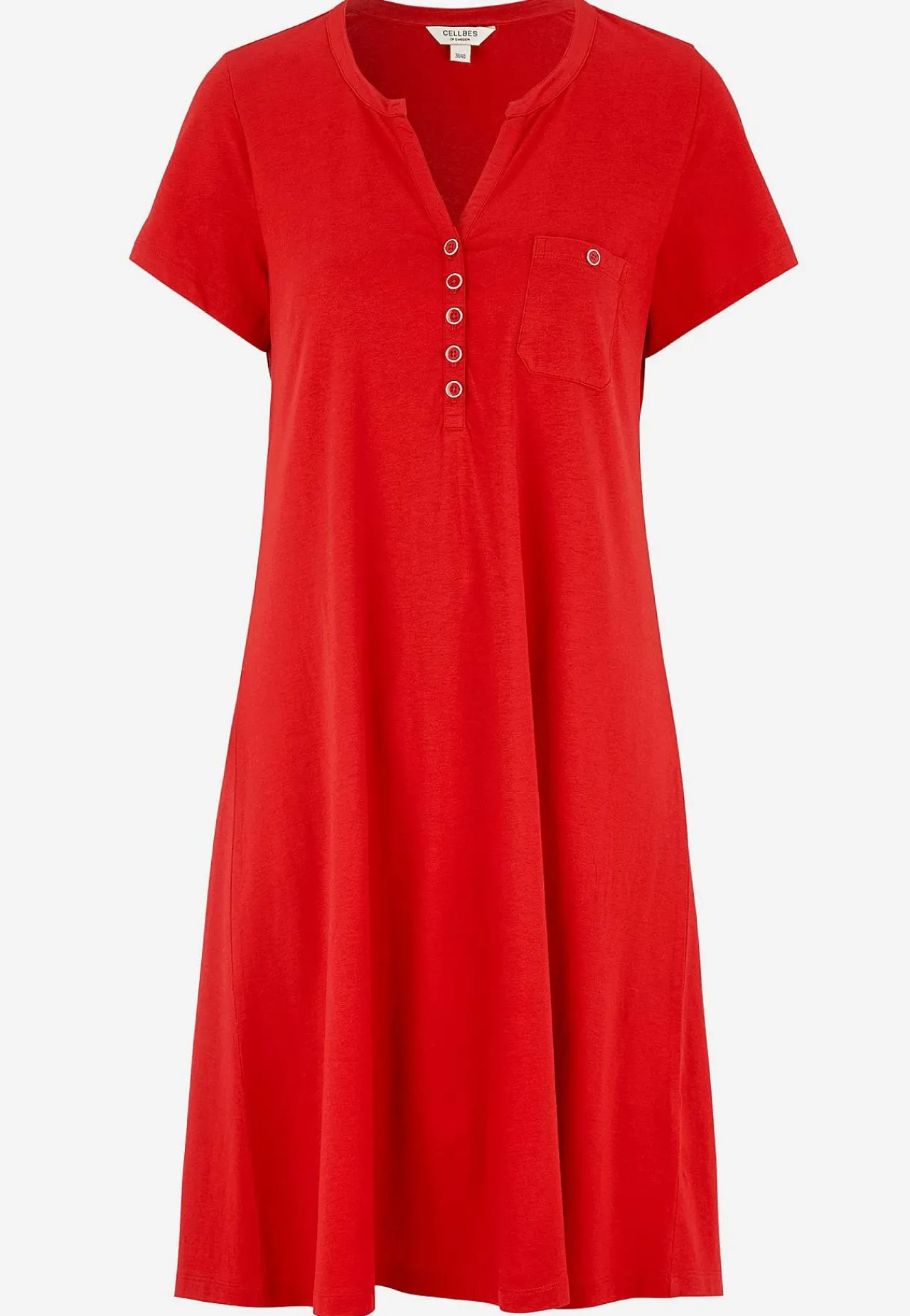 Online Härligt mjuk trikåklänning Klänningar & Kjolar|Plus Size