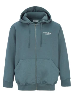 Clearance Huvtröja med dragkedja Tröjor & Hoodies|Plus Size