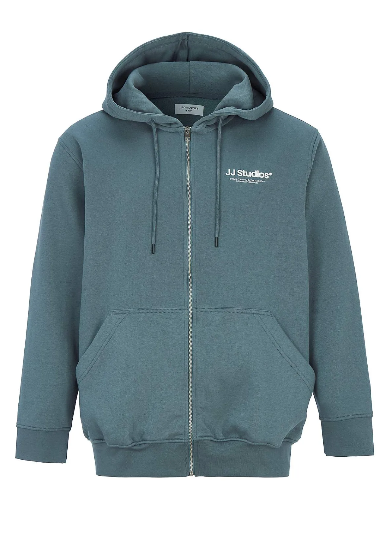 Outlet Huvtröja med dragkedja Tröjor & Hoodies|Plus Size