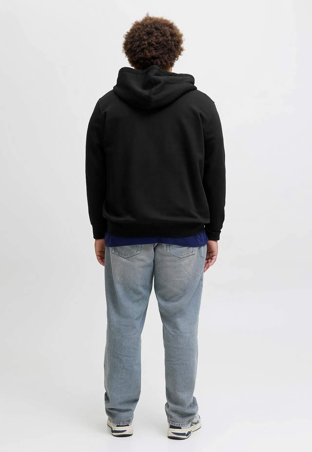 Outlet Huvtröja med dragkedja Tröjor & Hoodies|Plus Size