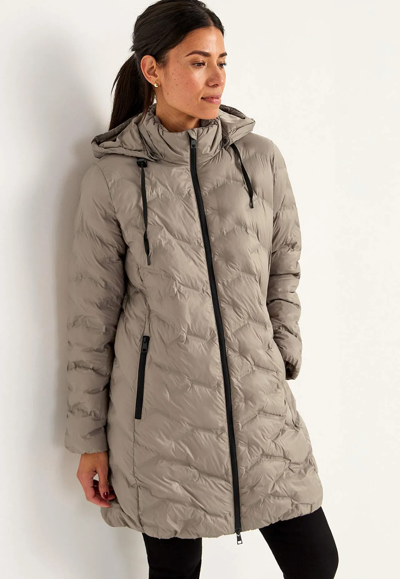 Discount Jacka med huva Jackor & Kappor|Plus Size