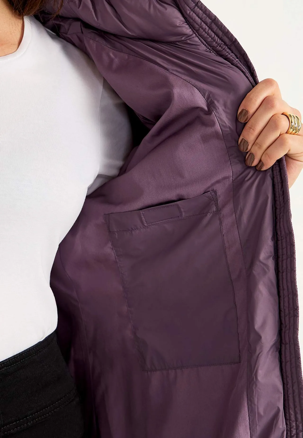 Clearance Jacka med huva Jackor & Kappor|Plus Size