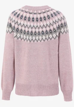 Best Jacquardmönstrad cardigan Tröjor & Cardigans|Stickat