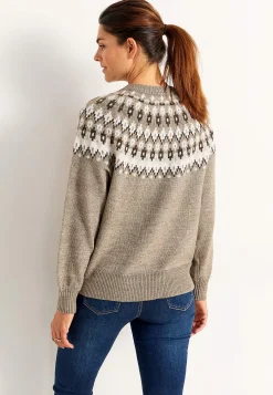 Best Jacquardmönstrad cardigan Tröjor & Cardigans|Stickat