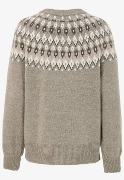 Best Jacquardmönstrad cardigan Tröjor & Cardigans|Stickat