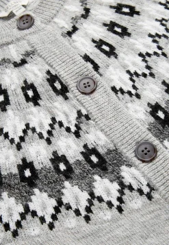 Best Jacquardmönstrad cardigan Tröjor & Cardigans|Stickat