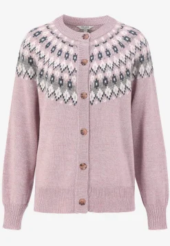 Clearance Jacquardmönstrad cardigan Tröjor & Cardigans|Stickat