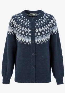 Sale Jacquardmönstrad cardigan Tröjor & Cardigans|Stickat