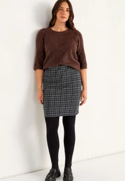 Clearance Jacquardmönstrad kjol Klänningar & Kjolar|Plus Size