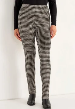 Clearance Jacquardmönstrade leggings Leggings|Byxor