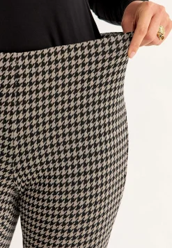 Clearance Jacquardmönstrade leggings Leggings|Byxor