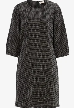 Clearance Jacquardvävd klänning med fickor Klänningar & Kjolar