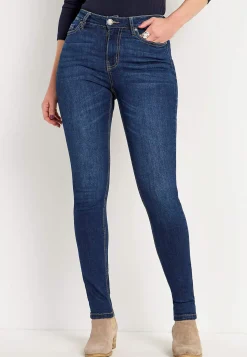 Sale Jeans i superstretchig denim Ella Byxor|Jeans