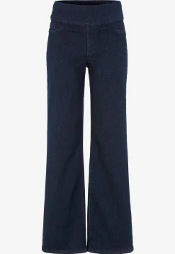 Discount Jeans med hög resårmidja Elisa Byxor|Jeans