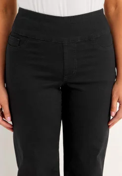Clearance Jeans med hög resårmidja Elisa Byxor|Jeans