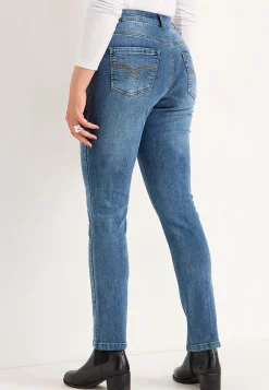 Hot Jeans med resår i sidorna Elsa Jeans|Jeansplagg