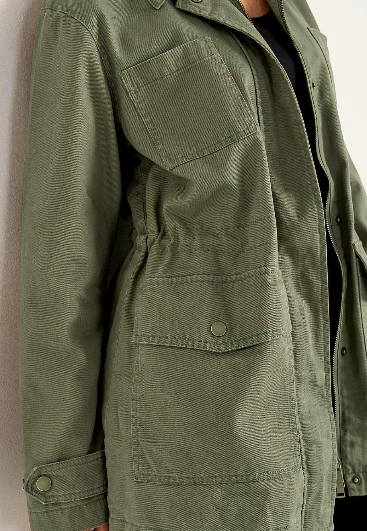 Discount Jeansjacka med dragkedja Jackor & Kappor|Jeansplagg