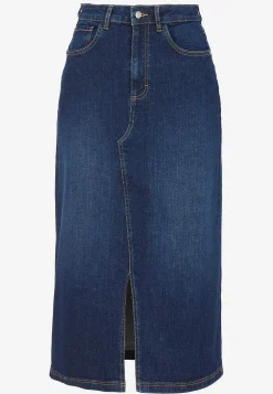 New Jeanskjol med slits fram Klänningar & Kjolar|Jeansplagg