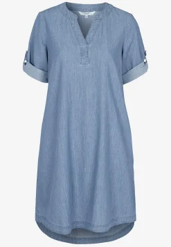 New Jeansklänning i mjuktvättad denim Klänningar & Kjolar|Jeansplagg