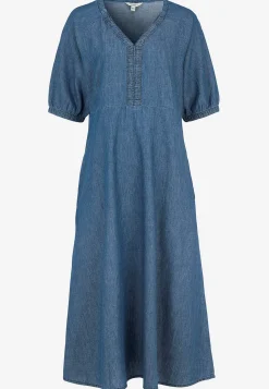 Clearance Jeansklänning med puffärmar Klänningar & Kjolar|Jeansplagg