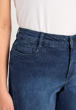 Online Jeansshorts med bekväm stretch Byxor|Jeansplagg