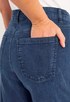 Online Jeansshorts med bekväm stretch Byxor|Jeansplagg