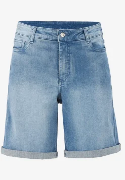 Online Jeansshorts med bekväm stretch Byxor|Jeansplagg