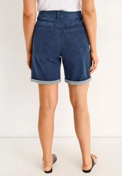 Sale Jeansshorts med bekväm stretch Byxor|Jeansplagg