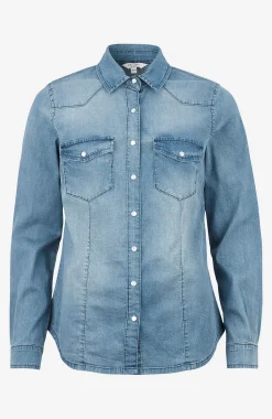 Jeansskjorta Skjortor & Blusar|Jeansplagg
