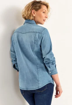 Jeansskjorta Skjortor & Blusar|Jeansplagg