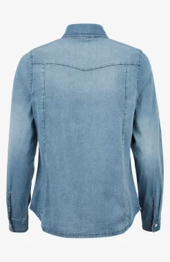 Jeansskjorta Skjortor & Blusar|Jeansplagg