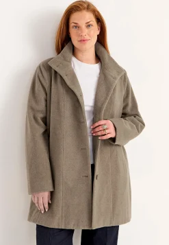 Hot Kappa med ståkrage Jackor & Kappor|Plus Size