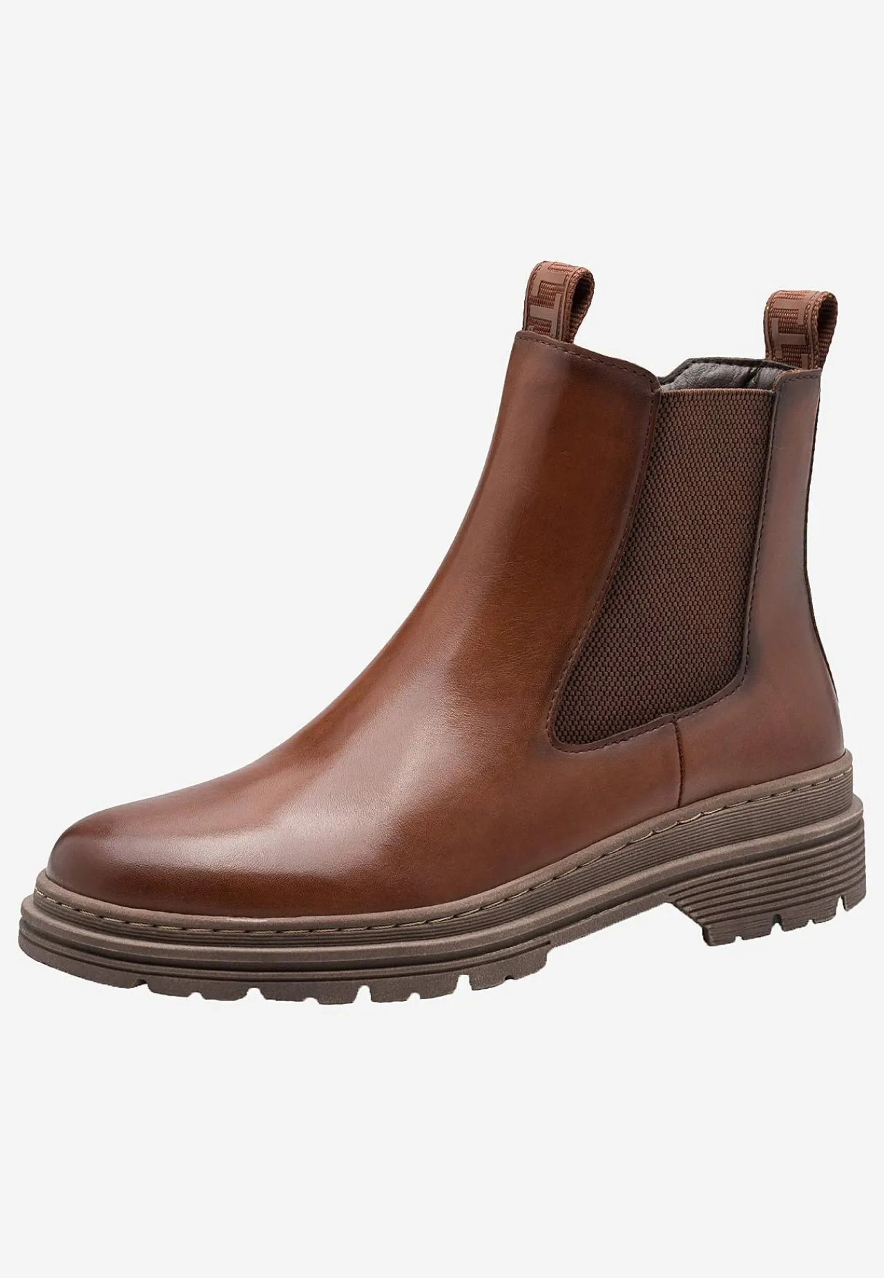 Discount Klassisk skinnkänga med dragkedja Kängor & Boots|Skinnskor