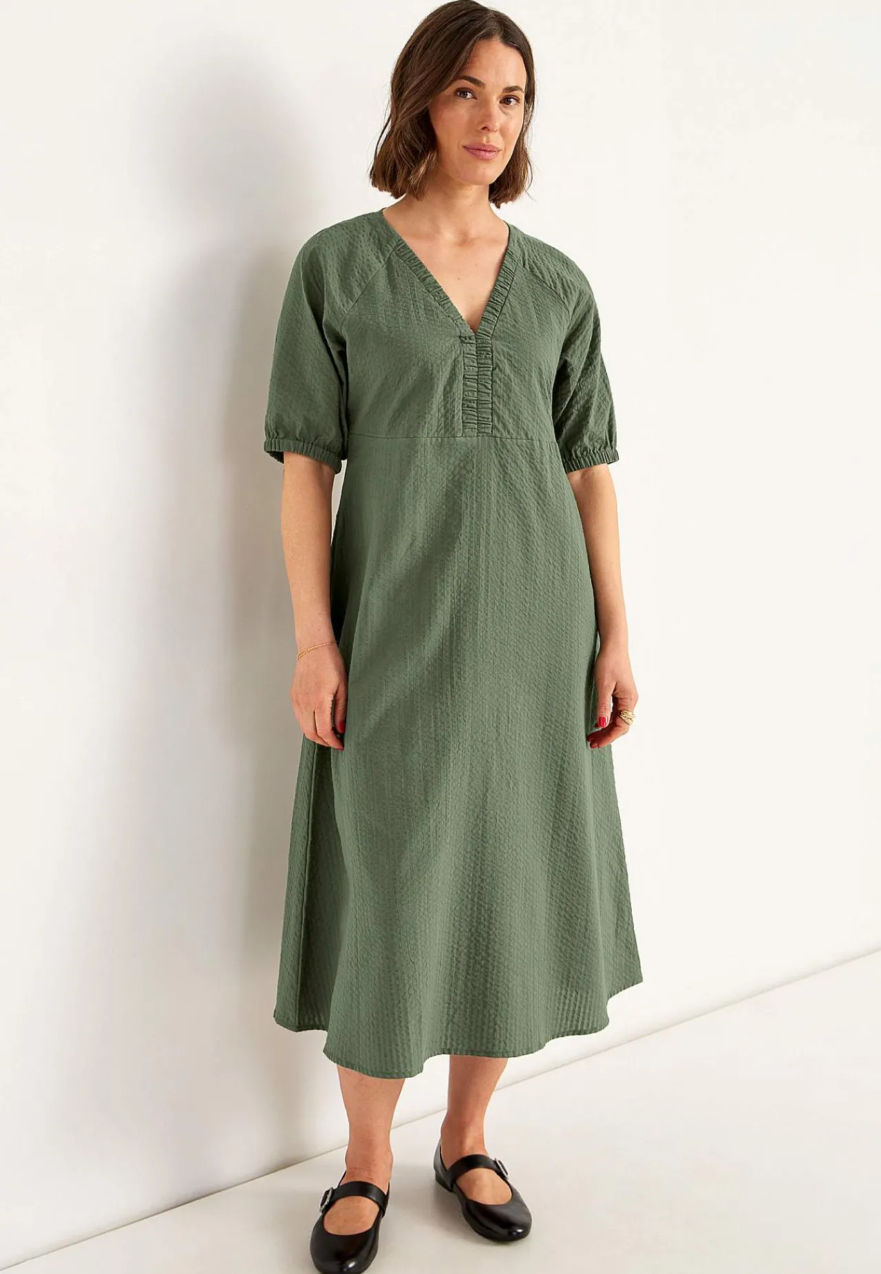 Clearance Klänning i bäckebölja Klänningar & Kjolar|Plus Size