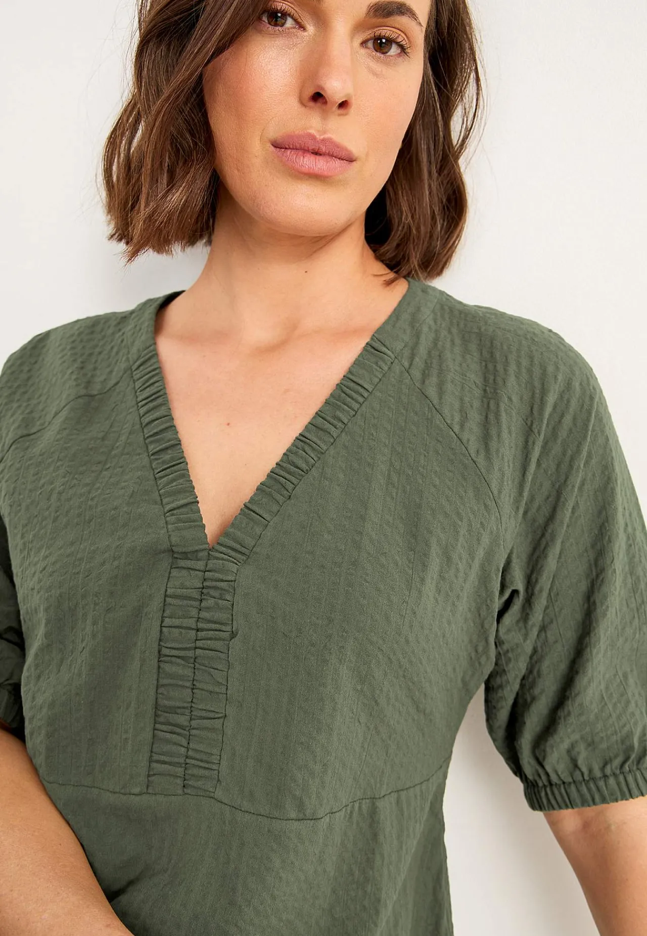 Clearance Klänning i bäckebölja Klänningar & Kjolar|Plus Size
