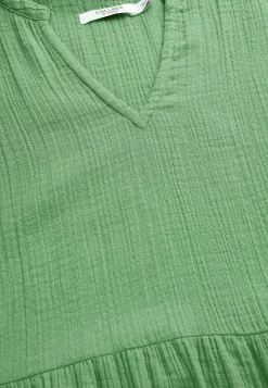 New Klänning i krinklad bomull Klänningar & Kjolar|Plus Size