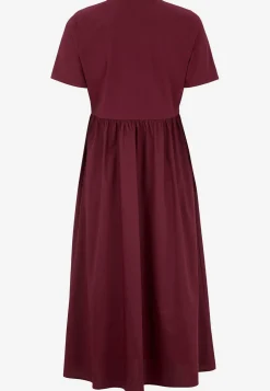 Discount Klänning i poplin och trikå Klänningar & Kjolar|Plus Size