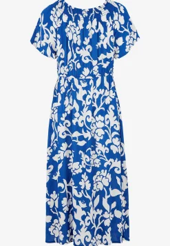 Outlet Klänning i viskoscrêpe Klänningar & Kjolar|Plus Size