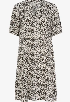 Clearance Klänning i viskoscrêpe Klänningar & Kjolar|Plus Size