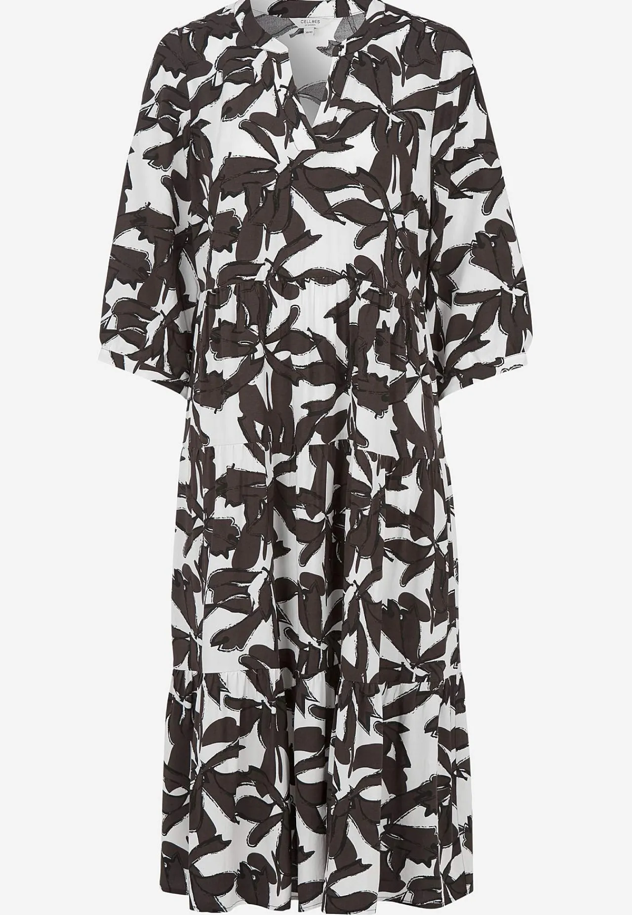 Klänning med volanger Klänningar & Kjolar|Plus Size