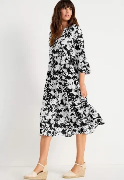 Discount Klänning med volanger Klänningar & Kjolar|Plus Size