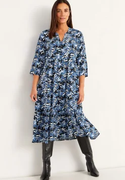 Clearance Klänning med volanger Klänningar & Kjolar|Plus Size