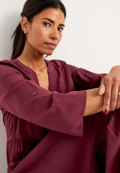 Discount Klänning med volanger Klänningar & Kjolar|Plus Size