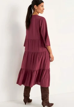 Discount Klänning med volanger Klänningar & Kjolar|Plus Size