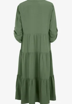 Discount Klänning med volanger Klänningar & Kjolar|Plus Size