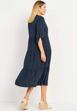 New Klänning med volanger Klänningar & Kjolar|Plus Size