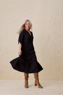 Best Klänning med volanger Klänningar & Kjolar|Plus Size