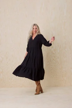 Best Klänning med volanger Klänningar & Kjolar|Plus Size